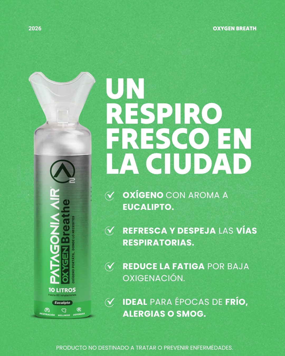 BREATHE (Eucalipto) - PATAGONIA AIR O2