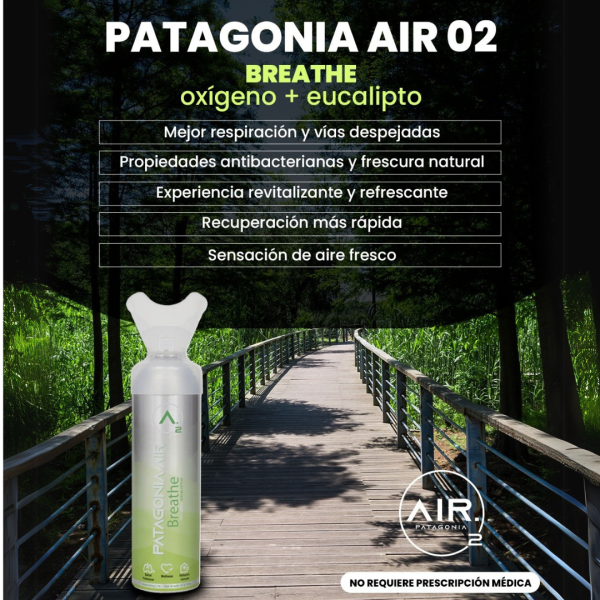 PATAGONIA AIR O2 - BREATHE (Eucalipto)
