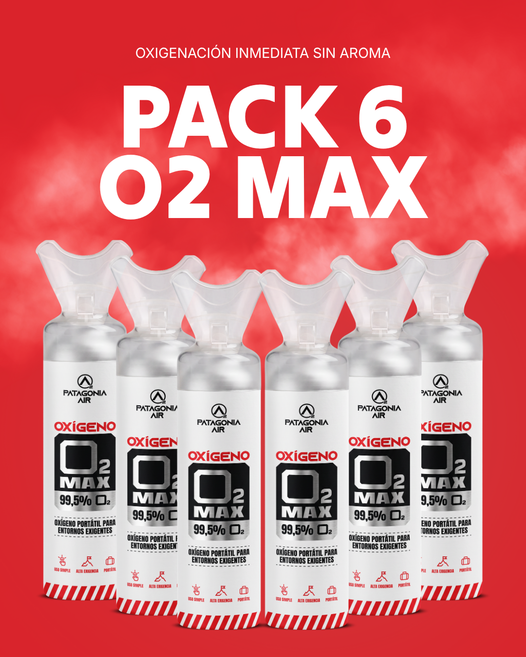 PACK 6 O2 MAX