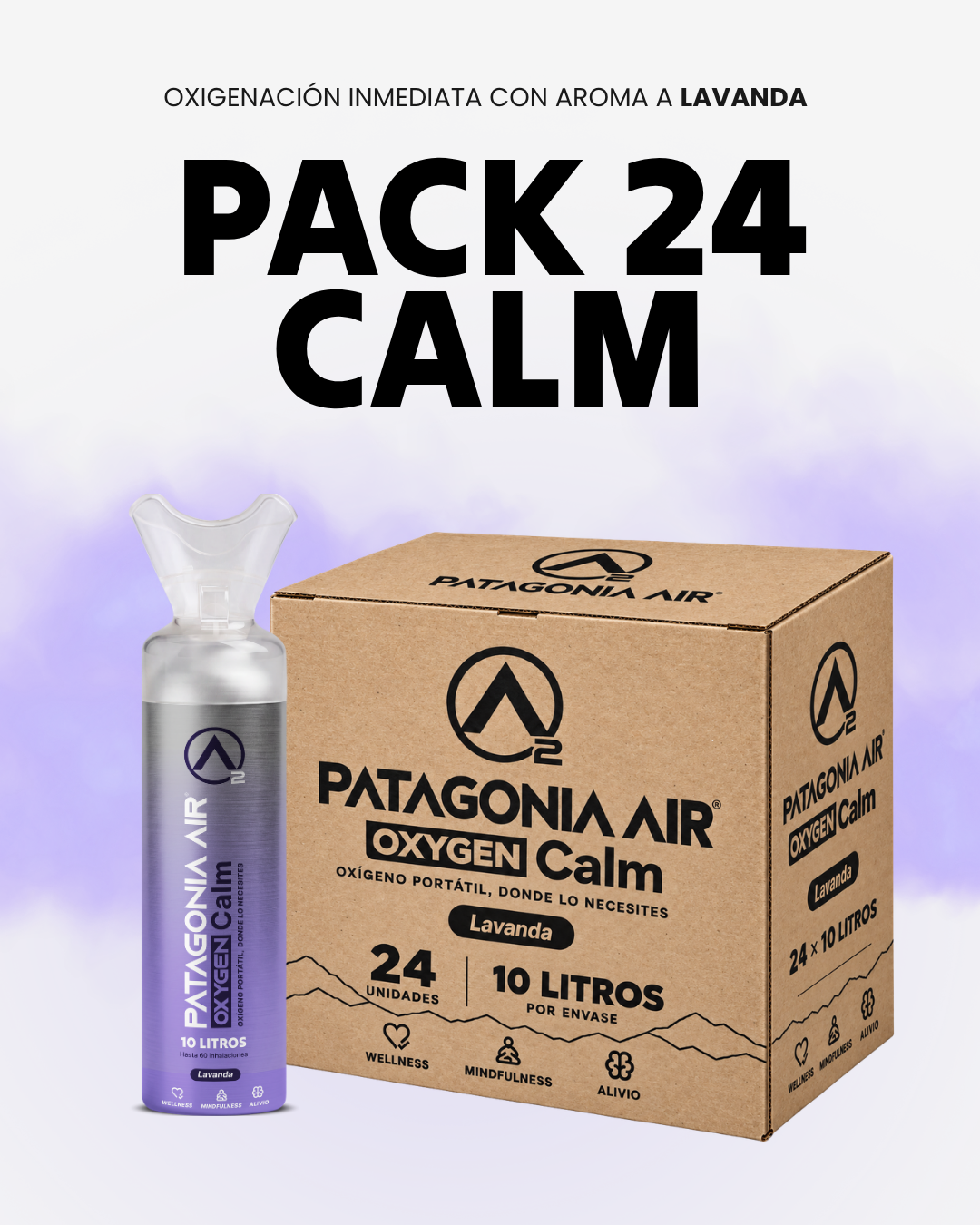 PACK 24 CALM - PATAGONIA AIR O2