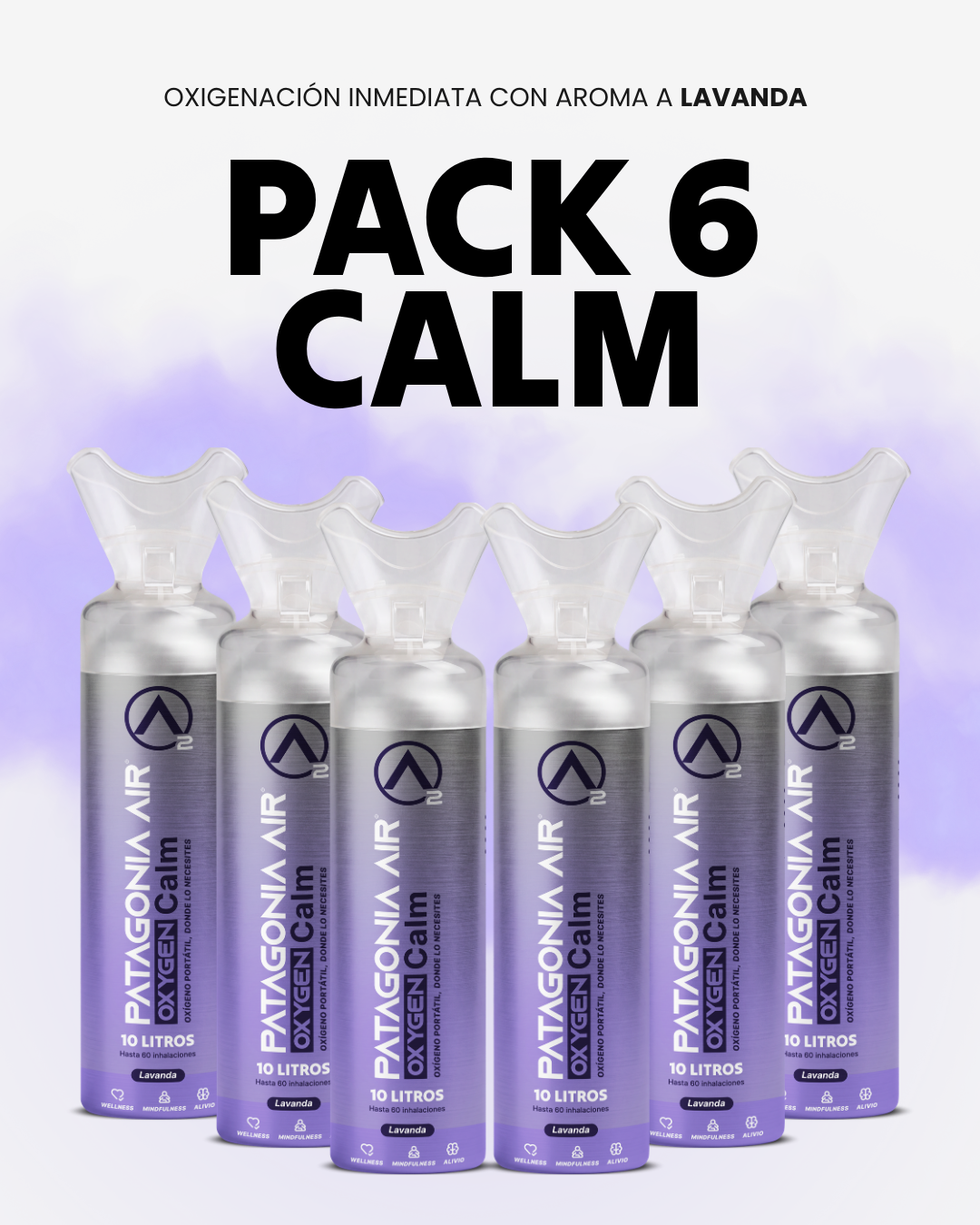 PACK 6 CALM - PATAGONIA AIR O2