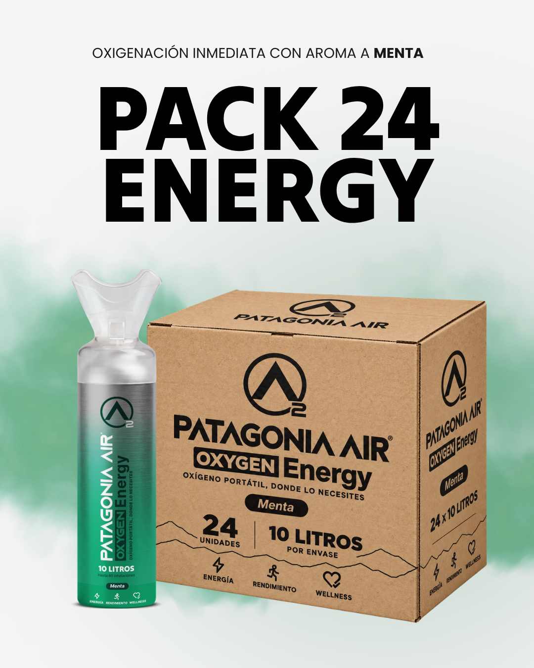 PACK 24 ENERGY - PATAGONIA AIR O2