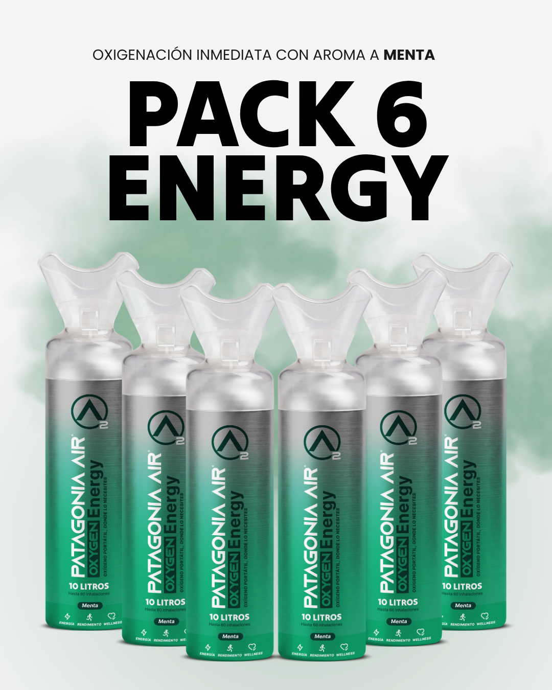 PACK 6 ENERGY - PATAGONIA AIR O2