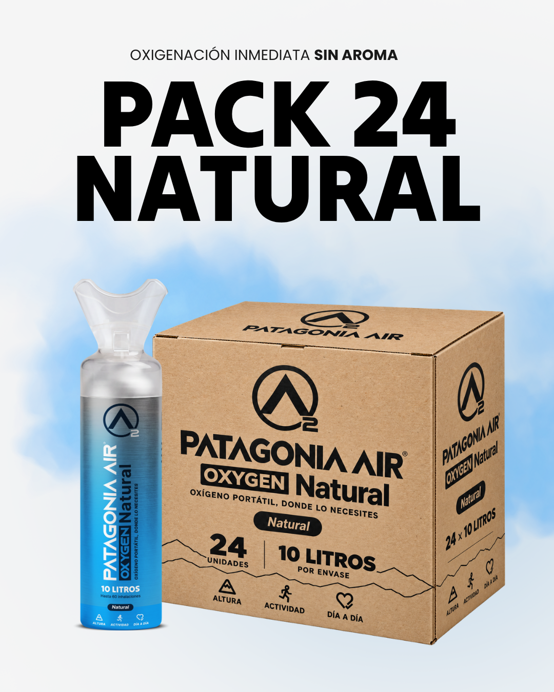 PACK 24 NATURAL - PATAGONIA AIR O2
