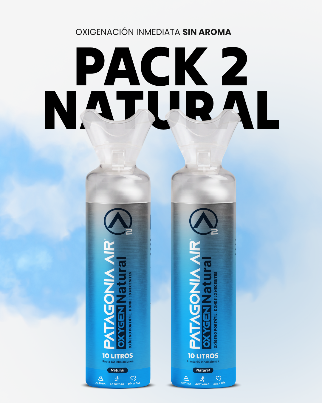 PACK 2 PATAGONIA AIR O2 - NATURAL
